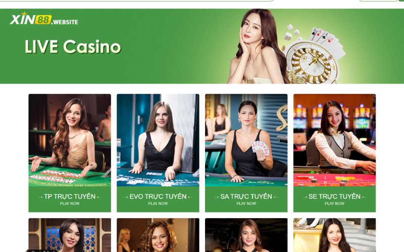 Sơ lược về Live Casino Xin88