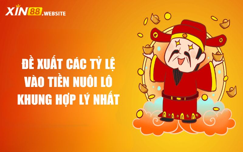 Đề xuất các tỷ lệ vào tiền nuôi lô khung hợp lý